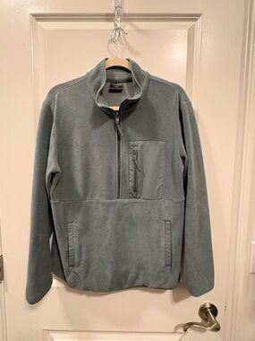 32 Degrees Women's Teddy Quarter-Zip Jacket - Sage Green